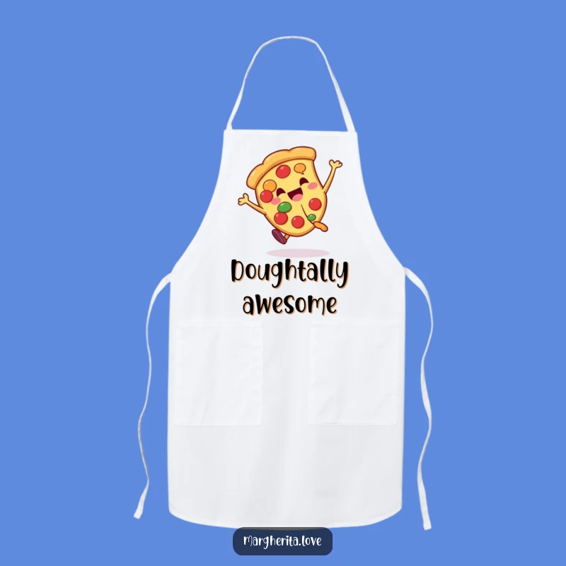 Funny Pizza Cartwheel Apron: Cook with Fun & Flair