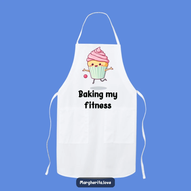 Funny Cupcake Skipping Apron: Bake with Joy Thanks to this Frosted Friend