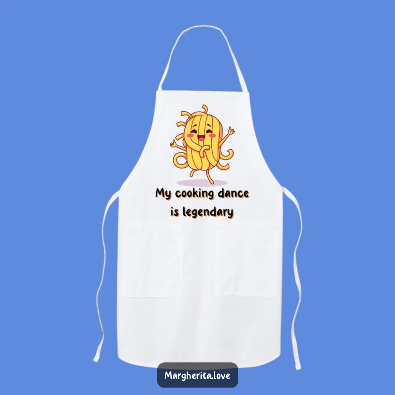 Funny Pasta Dance Apron: Cook Up Laughs in the Kitchen