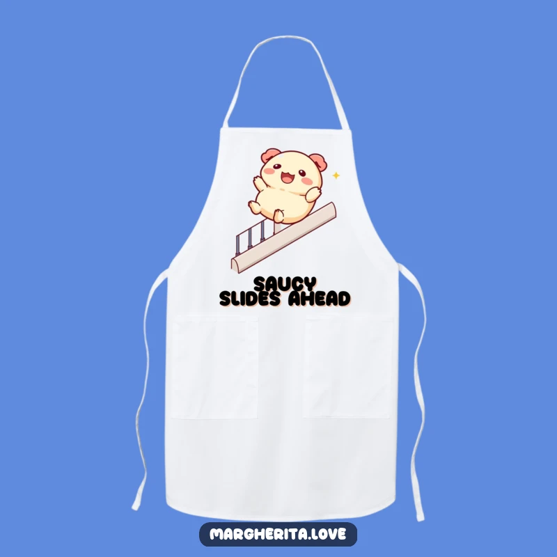 Funny Dumpling Sliding Apron: Cook with a Dash of Adventure