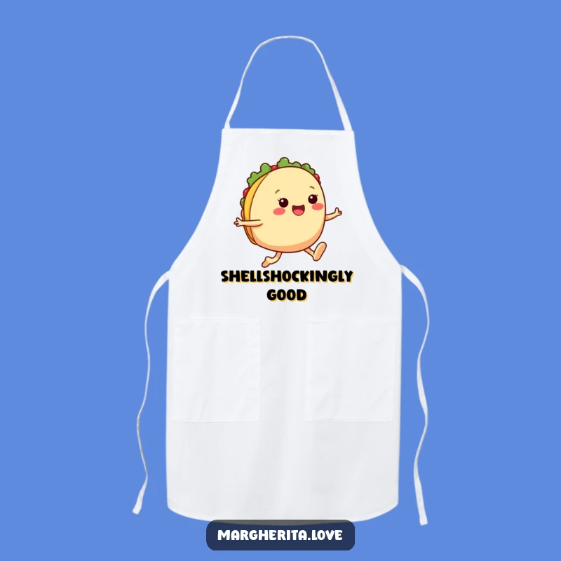 Funny Taco Jump Apron: Cook with Gusto and This Hilarious Foodie Essential!