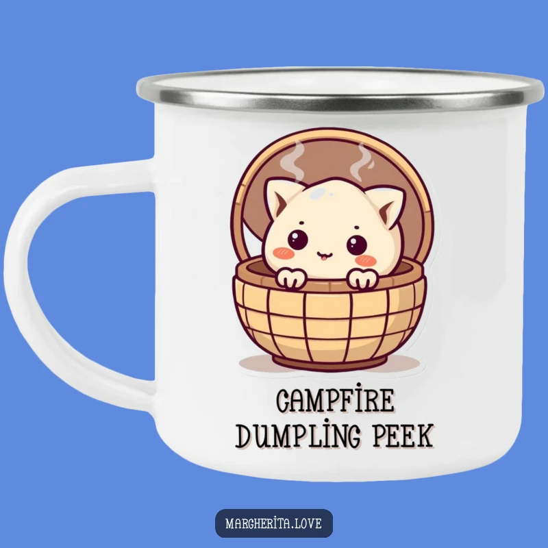Funny Dumpling Camping Mug: Adventure Fuel for Curious Explorers