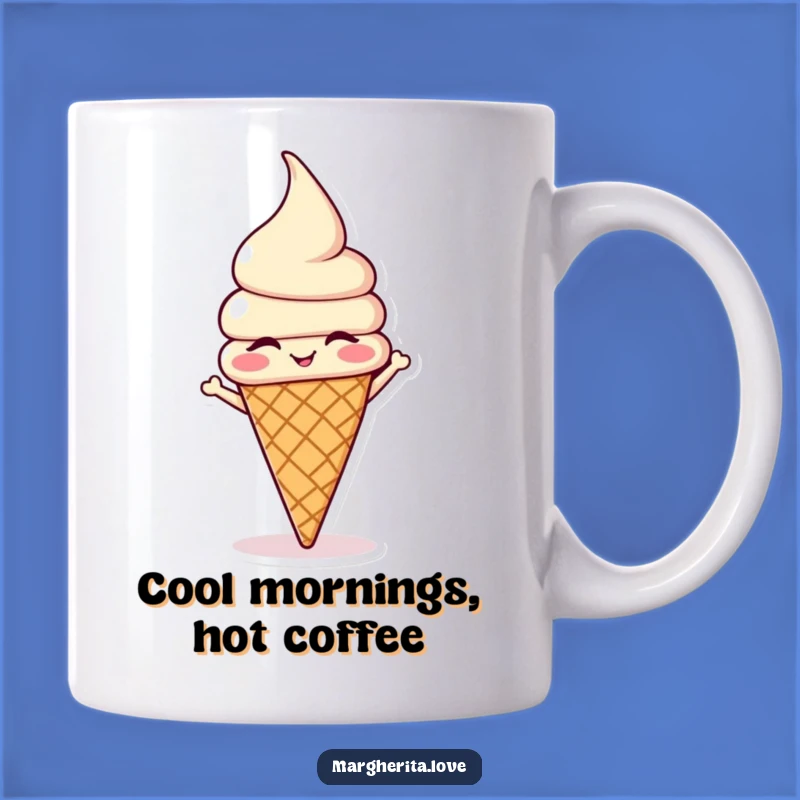 Funny Ice Cream Headstand Mug: Hilarious Treat for Sweet Lovers