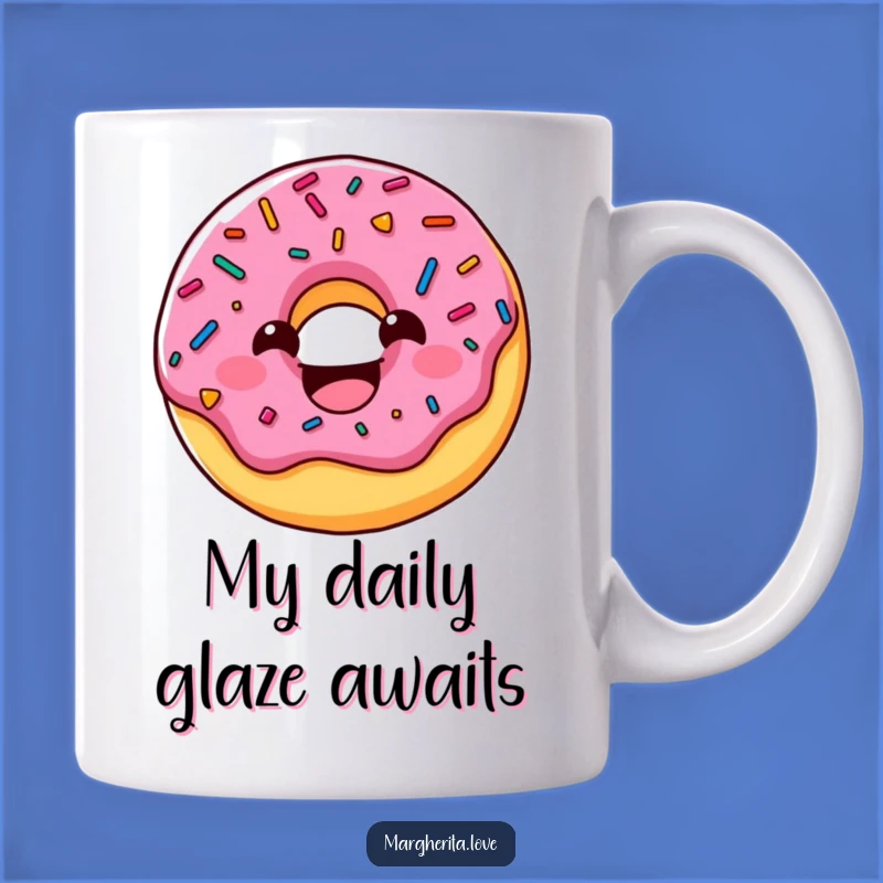 Funny Donut Mug: Charming Sprinkled Character, A Hilarious Treat and Perfect Gift