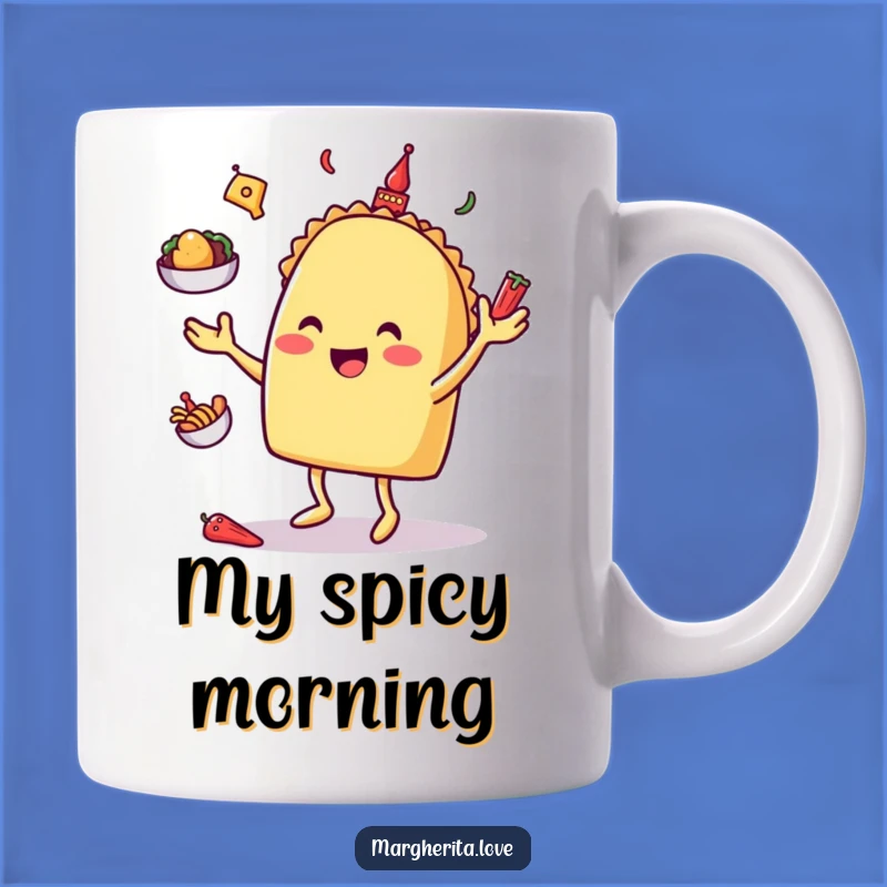 Funny Taco Juggling Mug: A Hilarious Fiesta for Your Morning