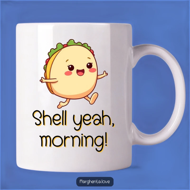 Funny Taco Jump Mug: A Hilarious Gift for Taco Lovers and Joyful Souls!