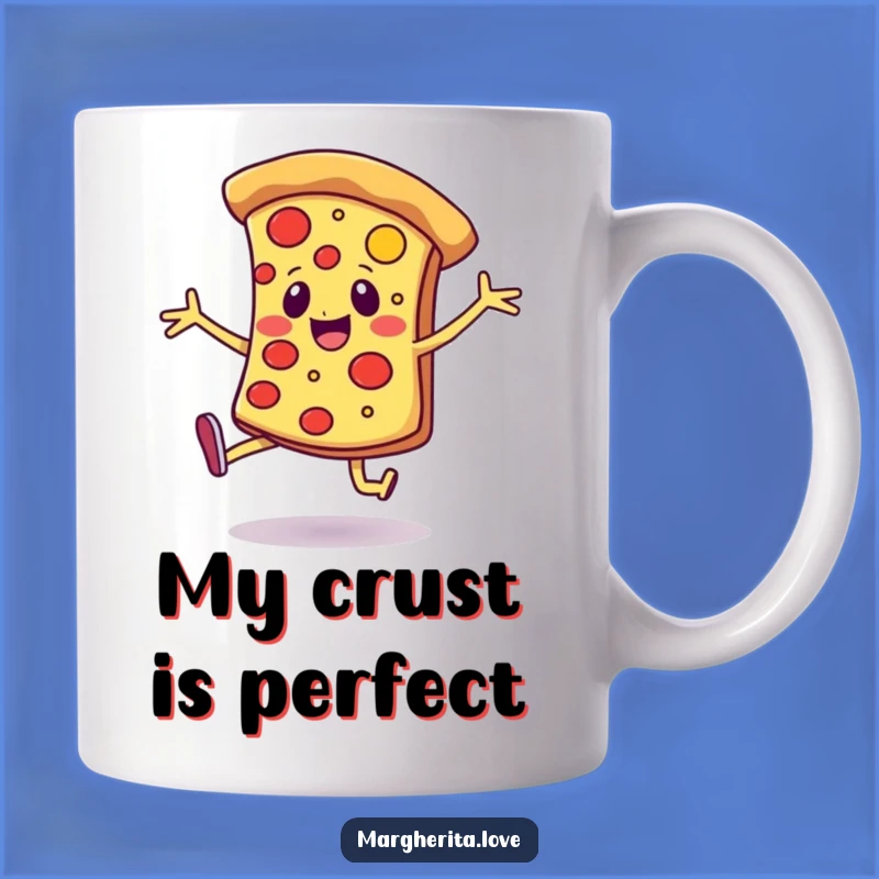 Funny Pizza Dance Mug - Cheerful Slice Gift for Happy Foodies