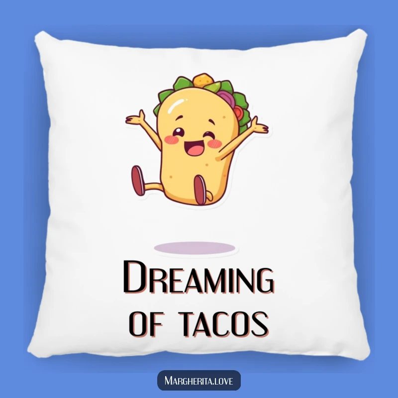 Funny Taco Pillow: Cartwheel Fiesta Comfort - Hilarious Home Accent