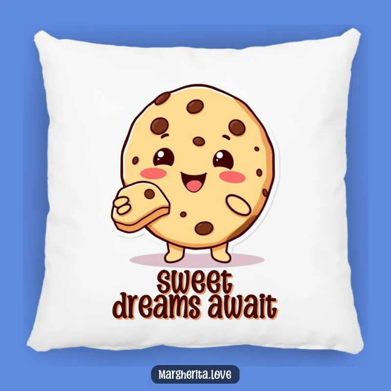 Funny Cookie Character Pillow - Soft and Sweet Comfort Gift