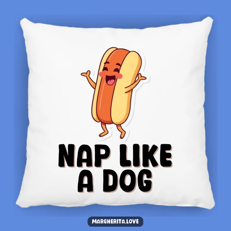 Funny Hot Dog Jig Pillow: Soft Goofy Character, Wonderful Funny Gift