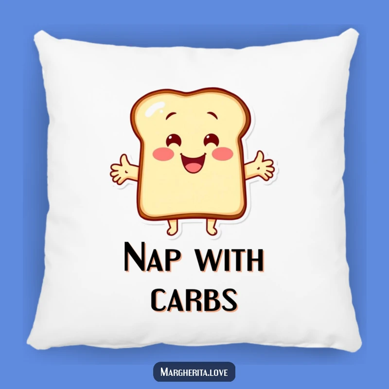 Funny Hugging Toast Pillow: Cozy Cartoon Comfort for Cheerful Snuggles