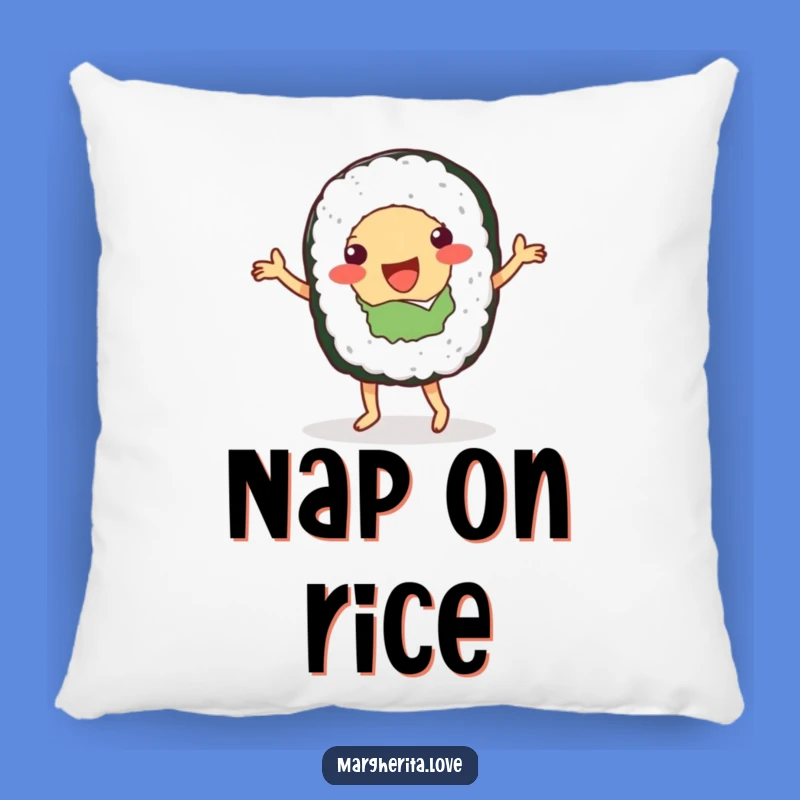 Funny Sushi Dancer Pillow - Comfy & Hilarious Decor Accent