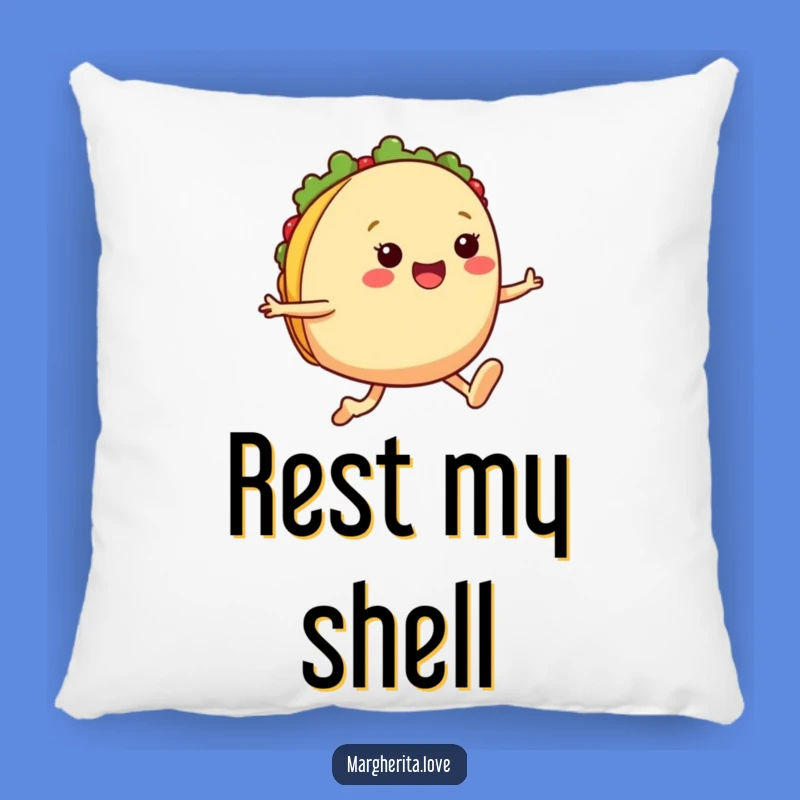 Funny Taco Jump Pillow: Cuddle Up with Cheer and This Hilarious Foodie Friend!