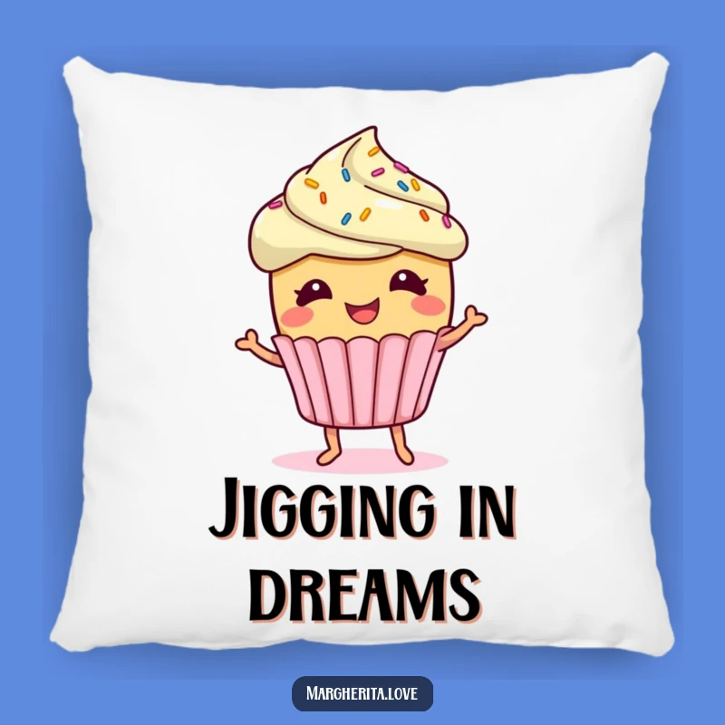 Funny Giggling Cupcake Pillow: Add Comfort With This Sprinkled Accent Pillow