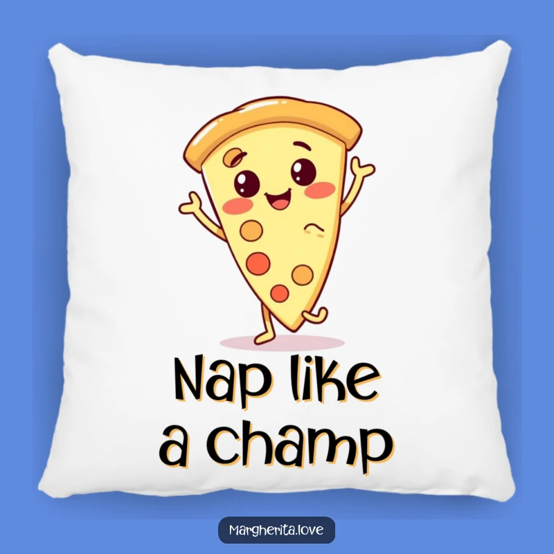 Funny Pizza Slice Dance Pillow: Cuddle Up with Comfort and This Hilarious Foodie Friend!