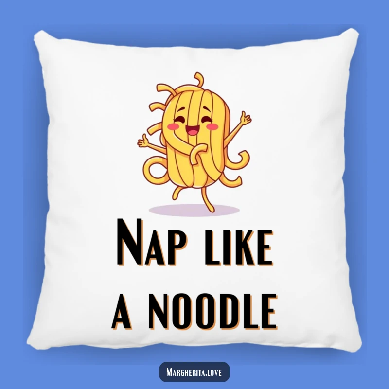 Funny Pasta Dance Pillow: Comfy Comfort with a Side of Chuckles