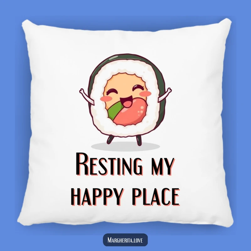 Funny Sushi Roll Dance Pillow: Comfy and Cheerful Accent for Your Sofa