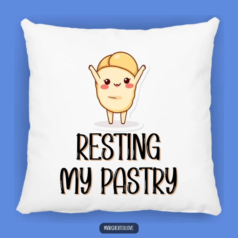 Funny Croissant Handstand Pillow: Cozy Comfort with a Twist
