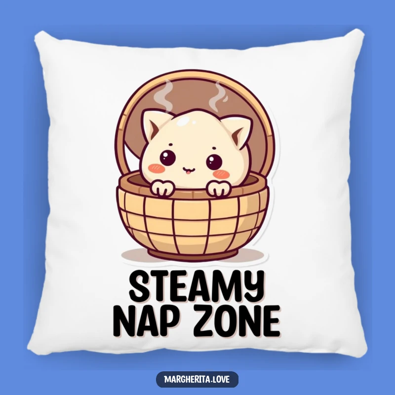 Funny Dumpling Pillow: Cozy Comfort with a Curious Touch