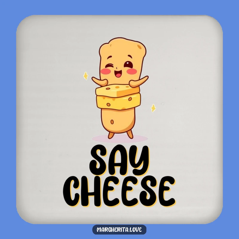 Funny Baguette Cheese Coaster Set: Protect Surfaces with Charm