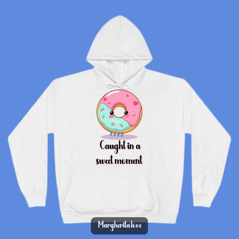 Cozy Funny Spinning Donut Hoodie: Warmth Meets Whimsical Sweetness