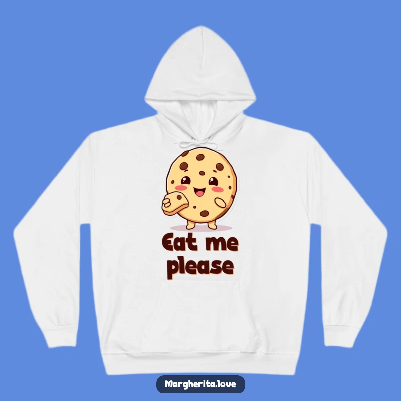 Funny Cookie Character Hoodie - Cozy Treat Wear Gift