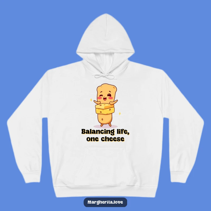 Funny Baguette Cheese Hoodie: Cozy Comfort for Carb Enthusiasts