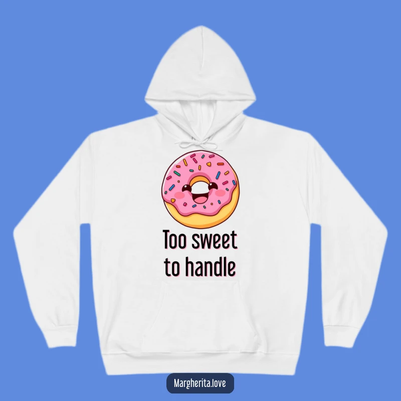 Funny Donut Hoodie: Cozy Sprinkled Character, Warm and Hilarious Winter Wear