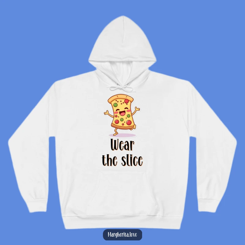 Funny Pizza Dance Hoodie: Joyful Slice Design, Cozy and Hilarious Apparel