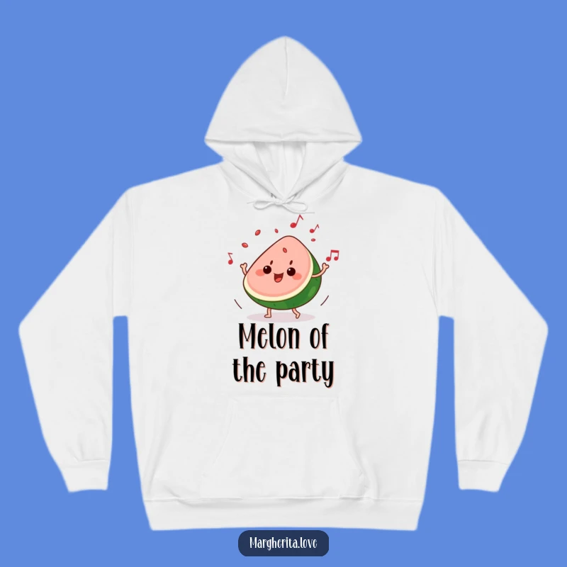 Funny Watermelon Music Hoodie: Stay Cool with this Groovy Fruit's Funky Beat