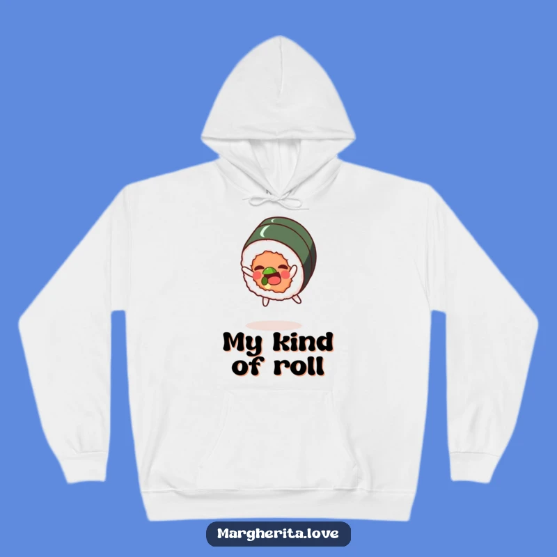 Funny Sushi Sombersault Hoodie: Cozy Comfort and Culinary Comedy