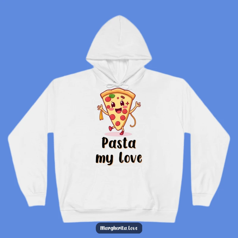Funny Pizza Pasta Hoodie: Cozy Food Dance, Warm Gift