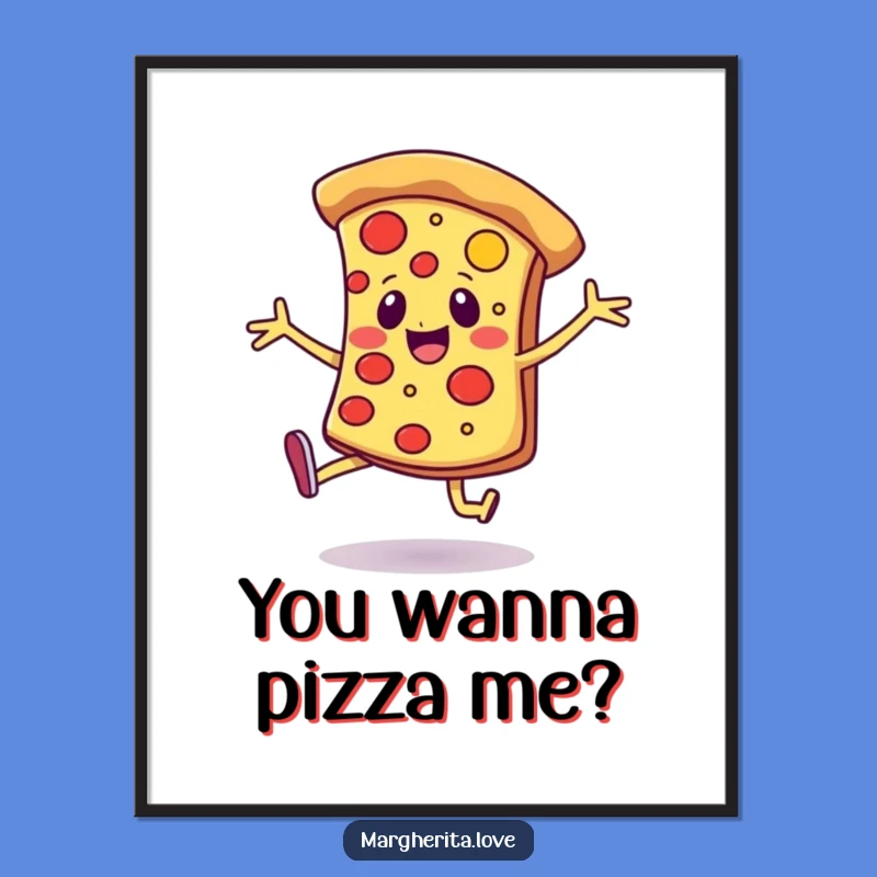 Free Printable Pizza Dance Wall Art: Fun Downloadable Kitchen Decor