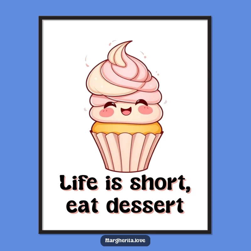 Free Printable Cupcake Spin Wall Art: Sweet Downloadable Decor for Kitchens