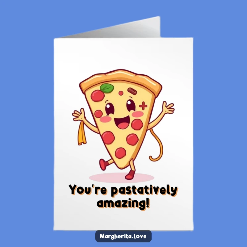 Free Printable Pizza & Pasta Congrats Card - Celebrate with This Downloadable