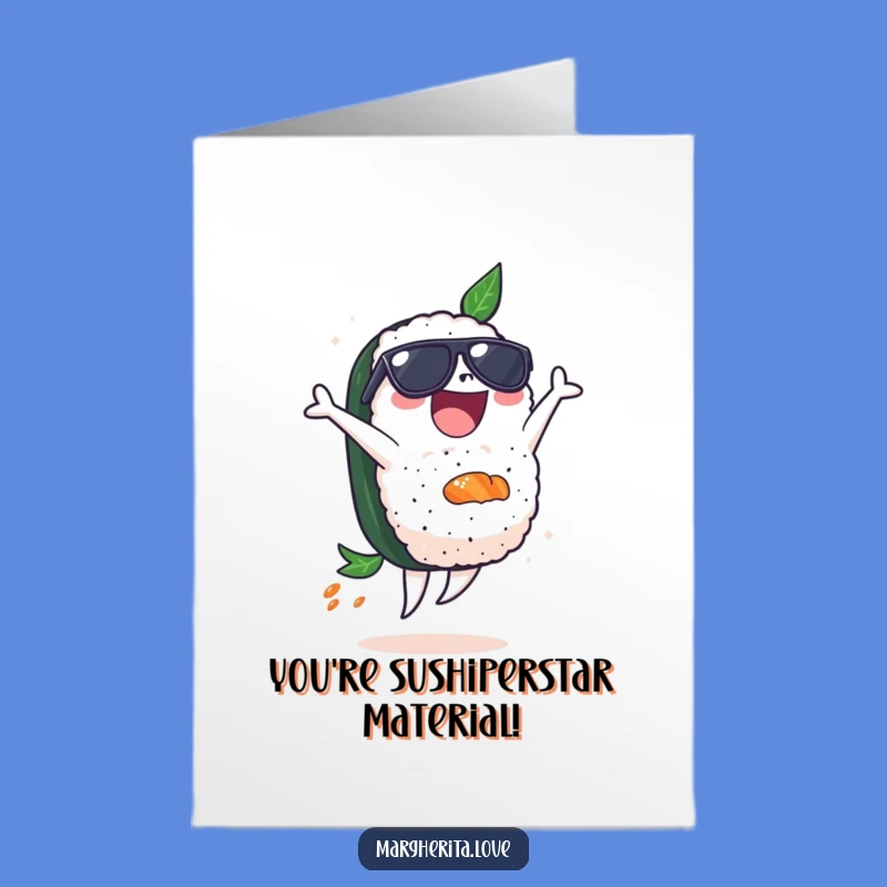 Free Printable Sushi Backflip Congrats Card: Epic Downloadable for Big Wins