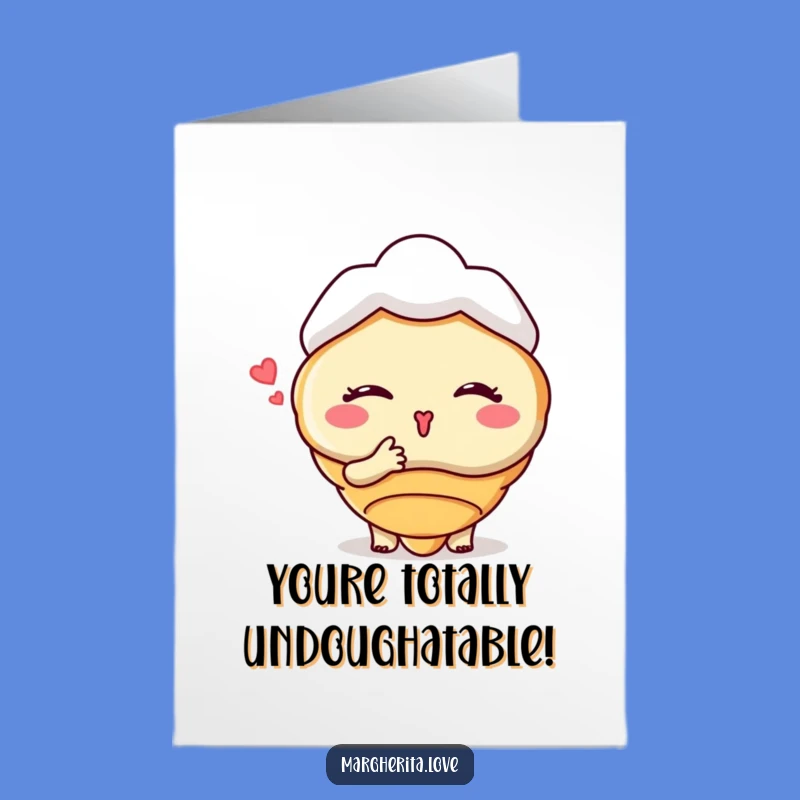 Free Printable Croissant Kiss Congratulations Card - Funny Downloadable Gift