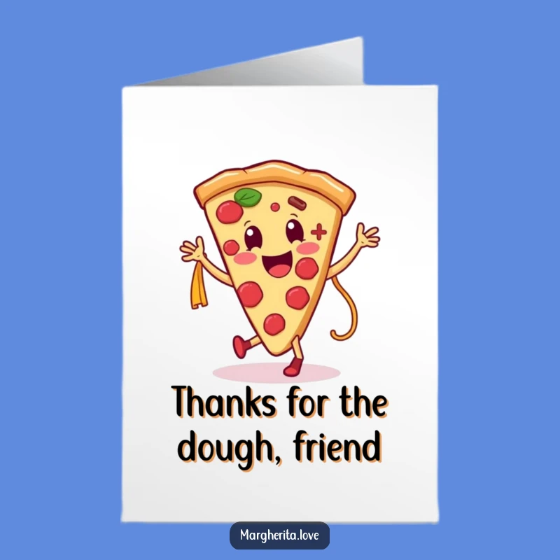 Free Printable Thank You Pizza & Pasta Card - A Yummy Downloadable