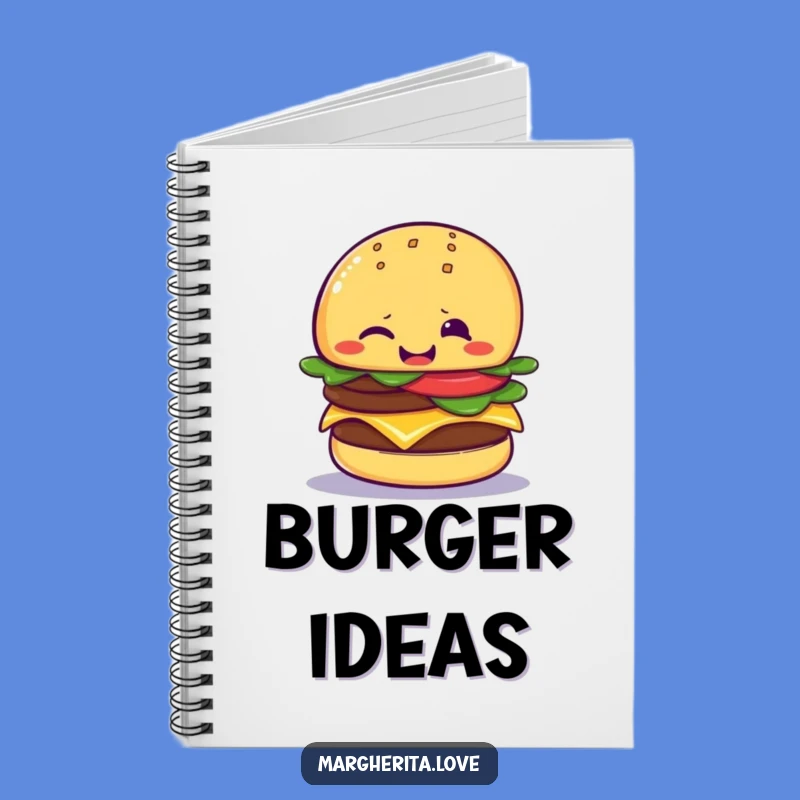 Funny Cheeseburger Wink Notebook: Jot Down Playful Ideas with This Hilarious Journal!