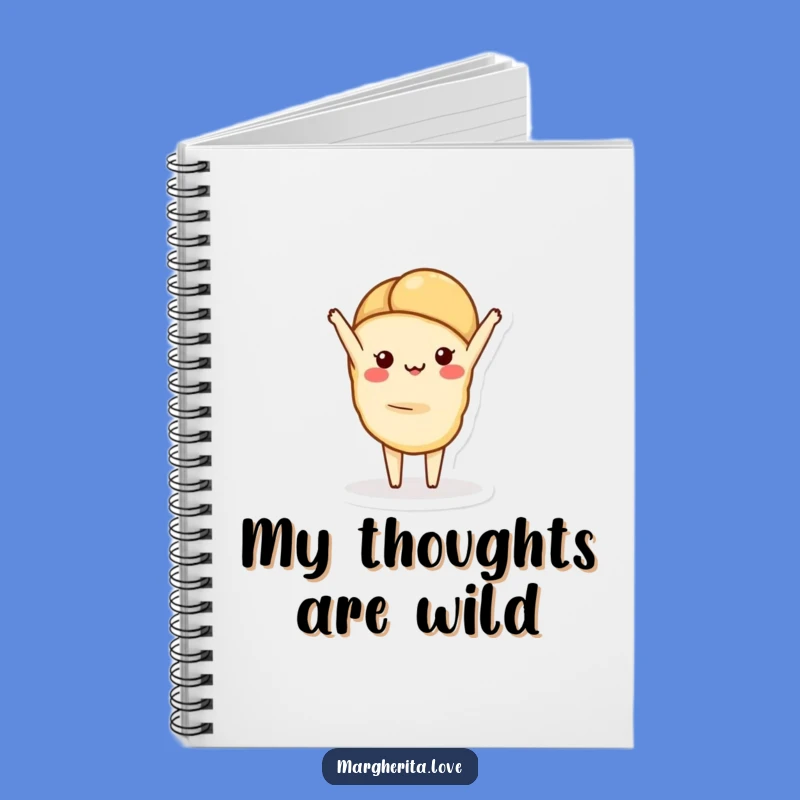 Funny Croissant Handstand Notebook: Jot Down Ideas with Elegance