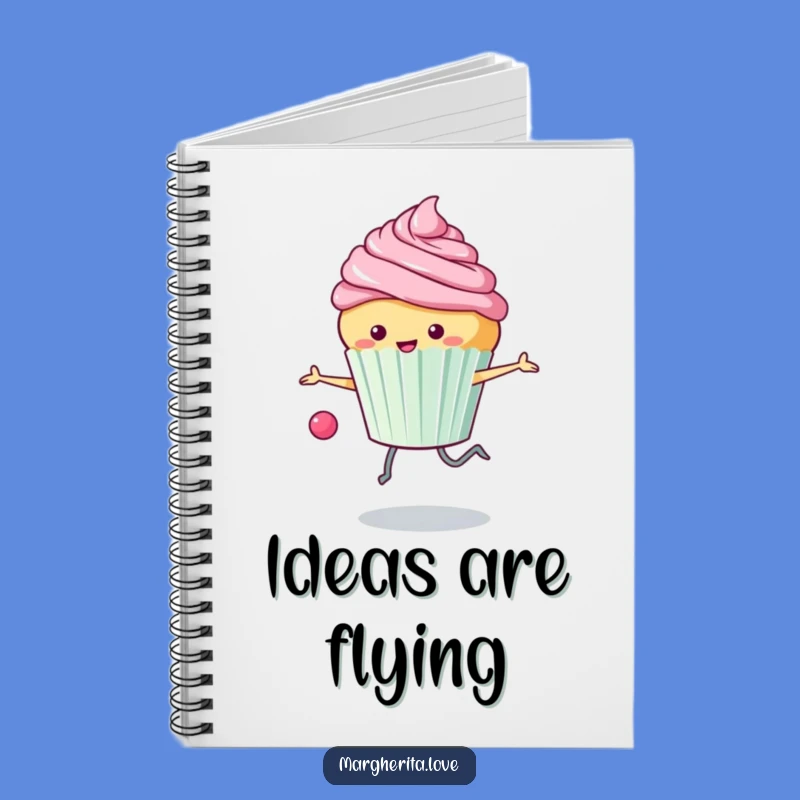 Funny Cupcake Skipping Notebook: Jot Down Sweet Ideas with this Frosted Friend