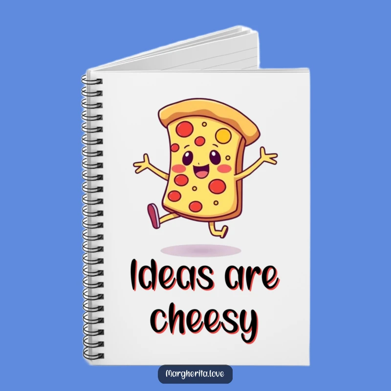 Funny Pizza Dance Notebook - Joyful Slice Journal for Ideas