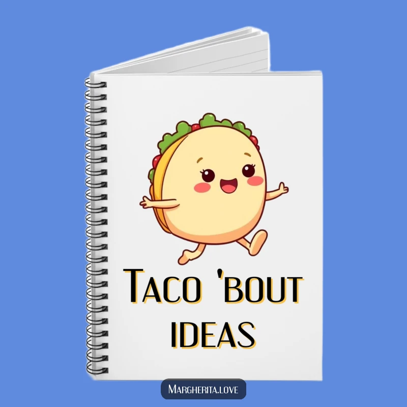 Funny Taco Jump Notebook: Capture Your Jump-Worthy Ideas with This Hilarious Journal!