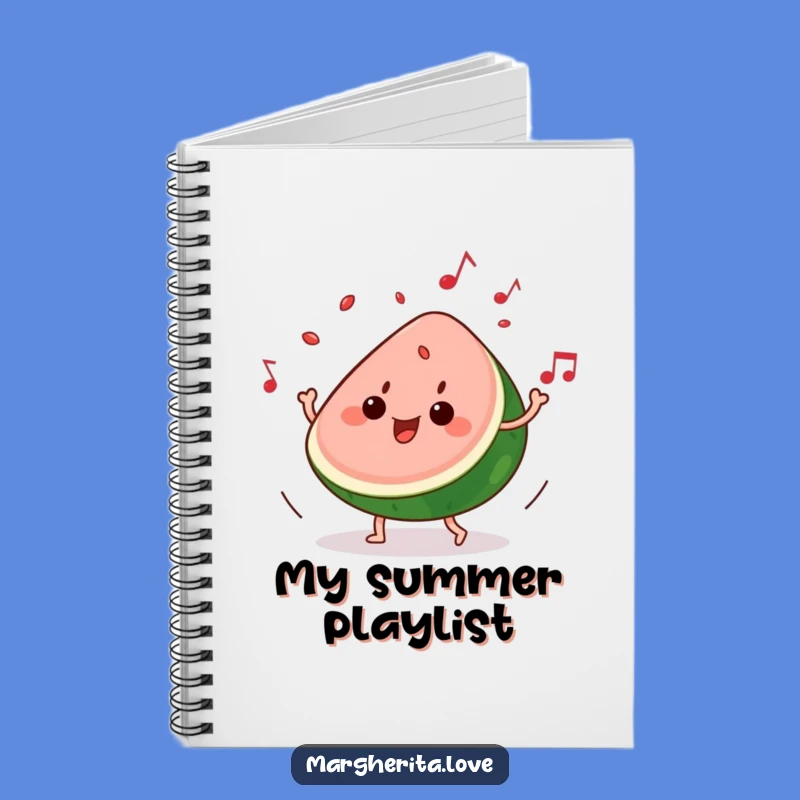 Funny Watermelon Music Notebook: Jot Down Groovy Ideas with this Funky Fruit