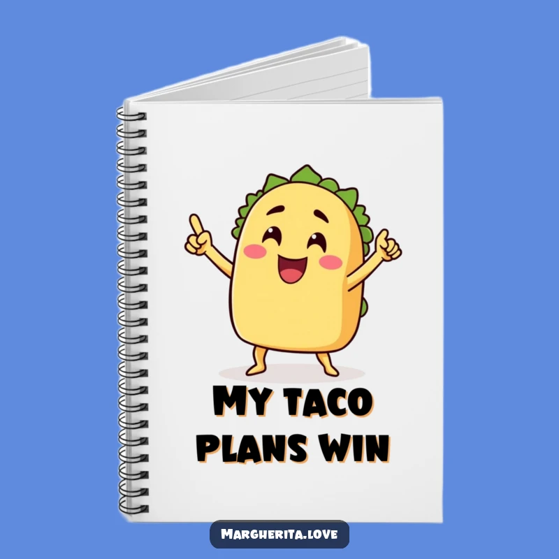 Funny Taco Victory Dance Notebook - Jot Down Your Celebrations!