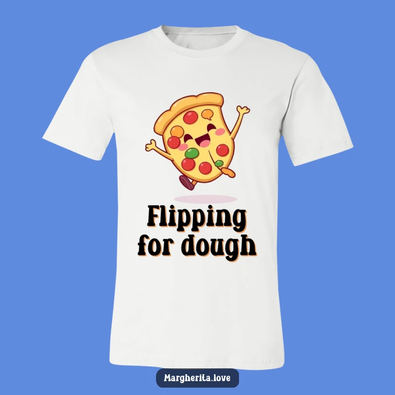 Funny Pizza Cartwheel T-Shirt: Wearable Fun for Foodies