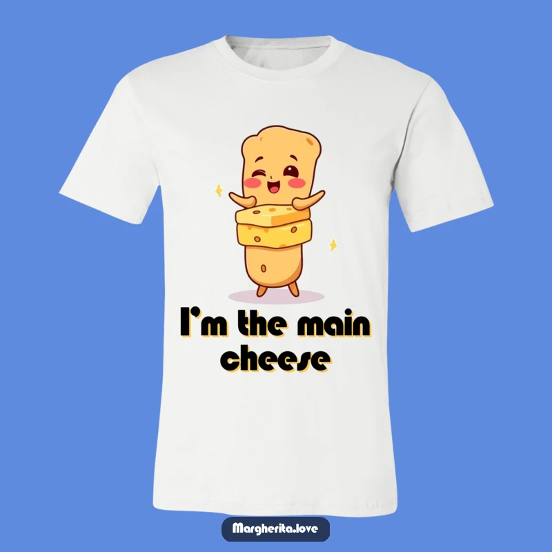 Funny Baguette Cheese T-Shirt: Wear Your Love for Carbs and Laughs