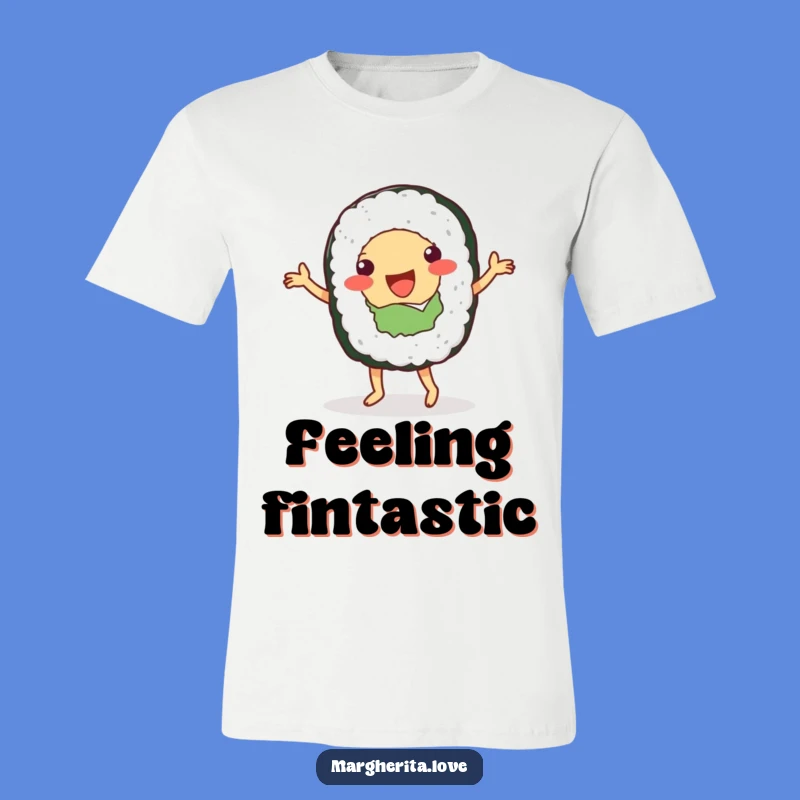 Funny Sushi Dancer T-Shirt - Comical Food Apparel for Dance Lovers