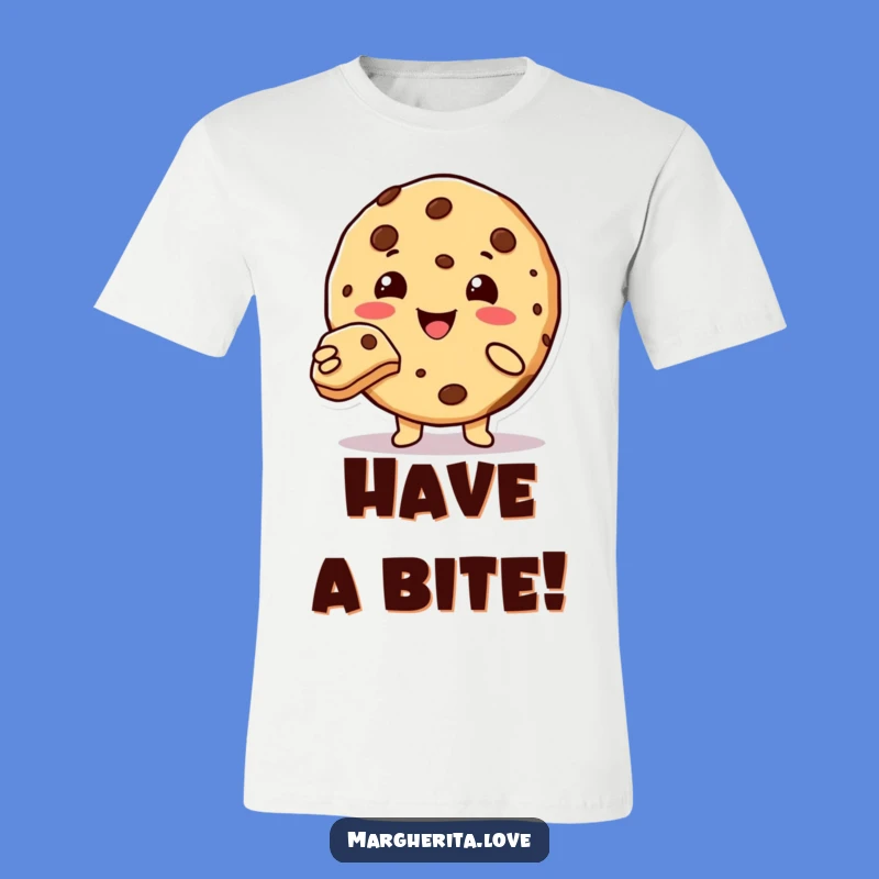 Funny Cookie Character T-Shirt - Adorable Treat Apparel Gift