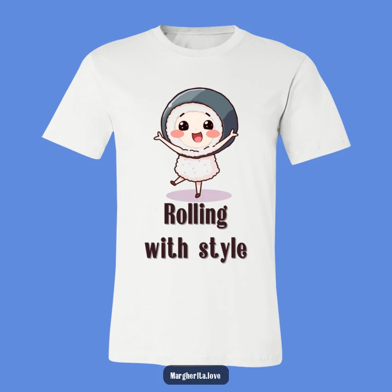 Funny Sushi Pirouette T-Shirt: Wearable Dance & Delicious Humor